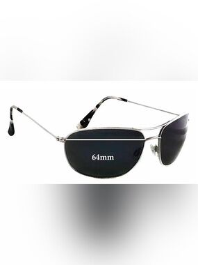 Maui Jim Sunglass—HIDEAWAYS MODEL Titanium, polarized—like new, unworn